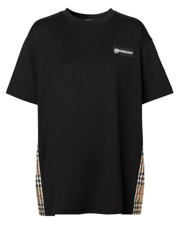 BURBERRY - WOMEN'S BLACK T SHIRT