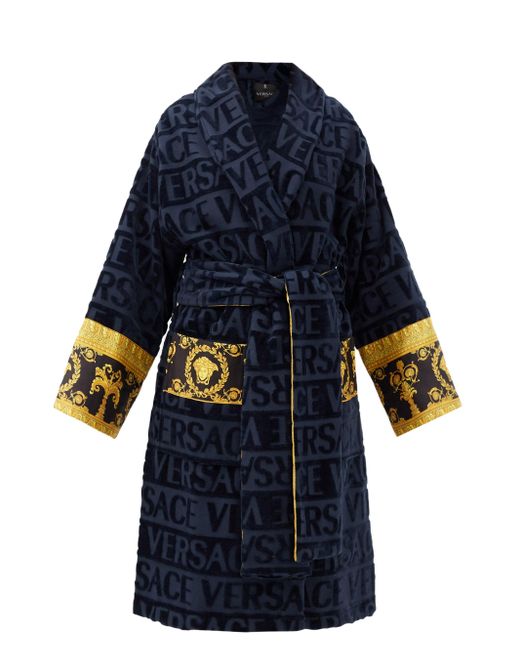 VERSACE - COTTON BATHROBE